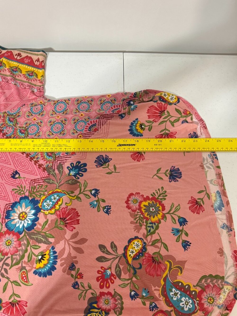 JOHNNY WAS Pink Knit Floral Pattern Top - Picture 8 of 8